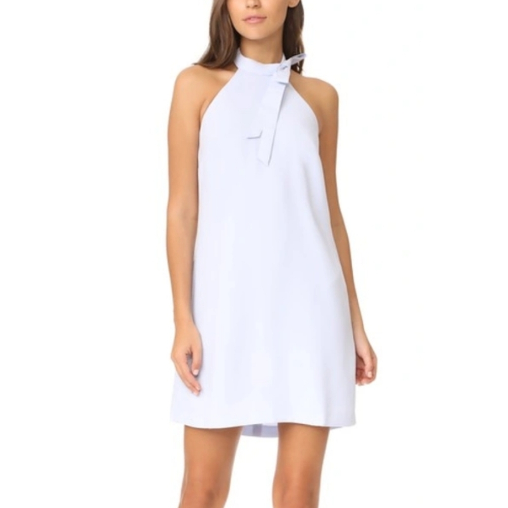 Club Monaco Bowee Halter Mini Dress